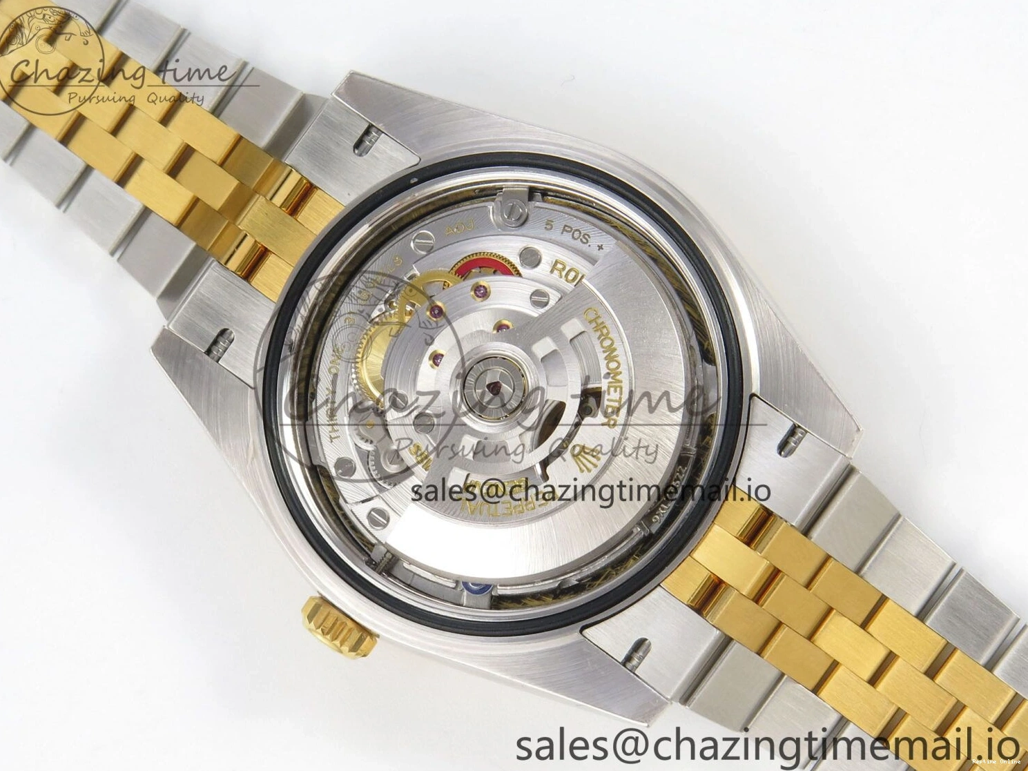 0224 DateJust 41 126333 SS YG ARF 1:1 Best Edition YG Stick Dial on Jubilee Bracelet SH3235 (Weighted) Effortless 216